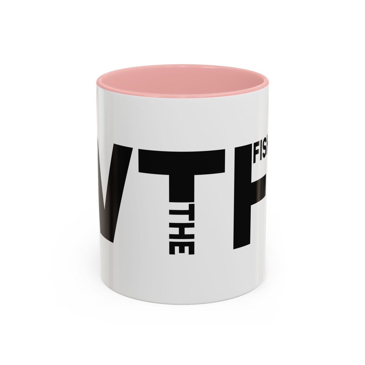 What the F? Fish Pun Coffee Mug
