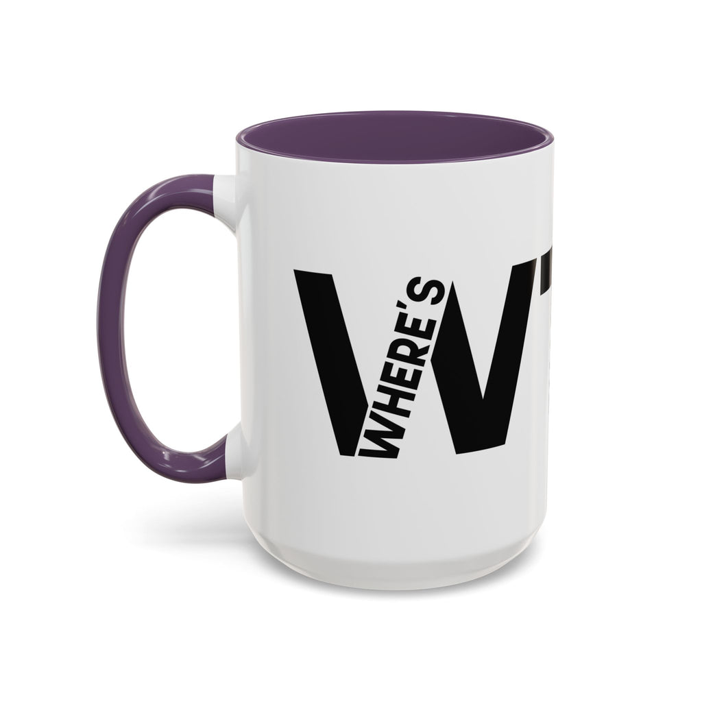 What the F? Fish Pun Coffee Mug