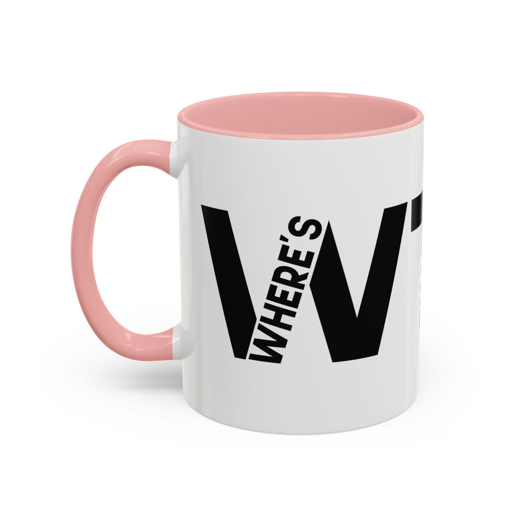 What the F? Fish Pun Coffee Mug