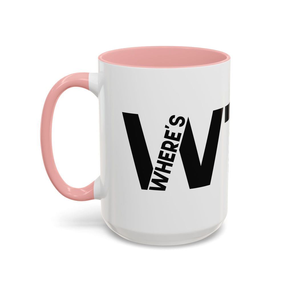 What the F? Fish Pun Coffee Mug