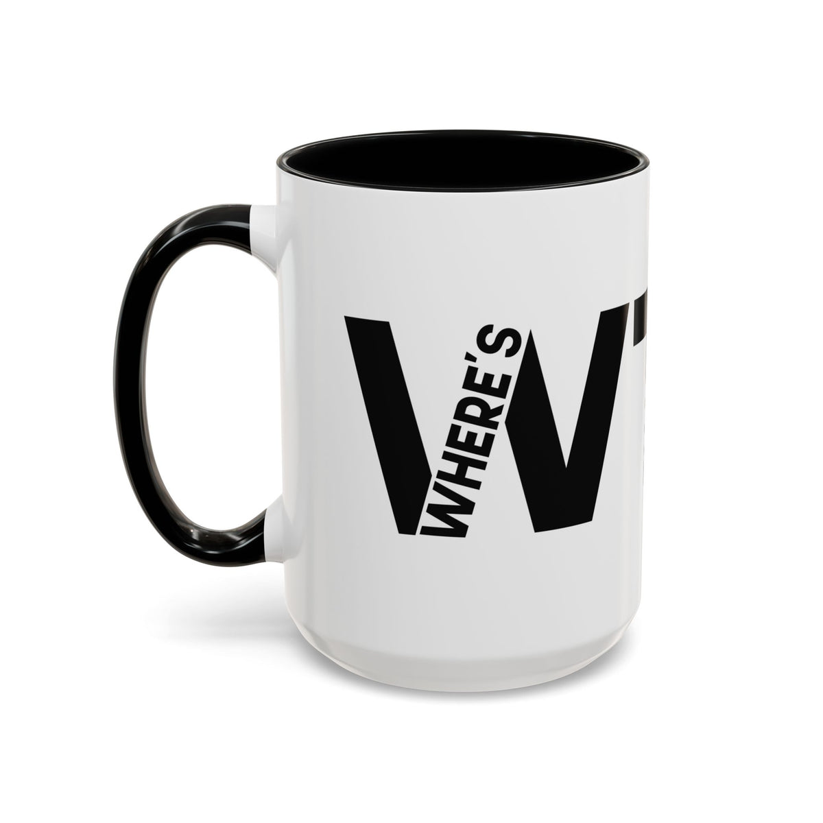What the F? Fish Pun Coffee Mug