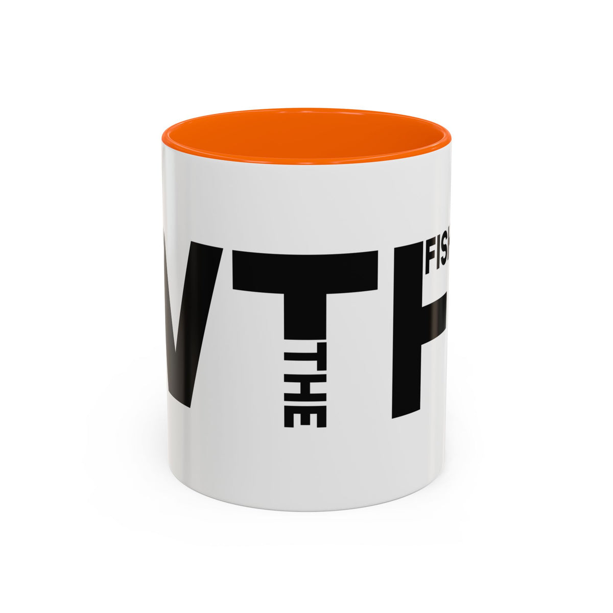 What the F? Fish Pun Coffee Mug