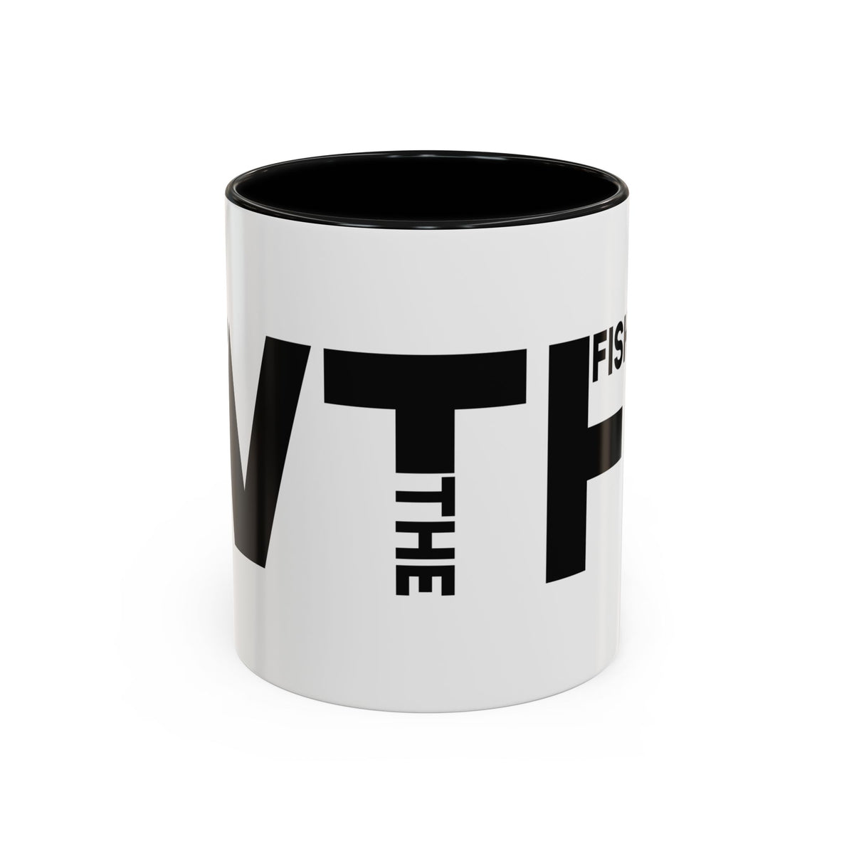 What the F? Fish Pun Coffee Mug