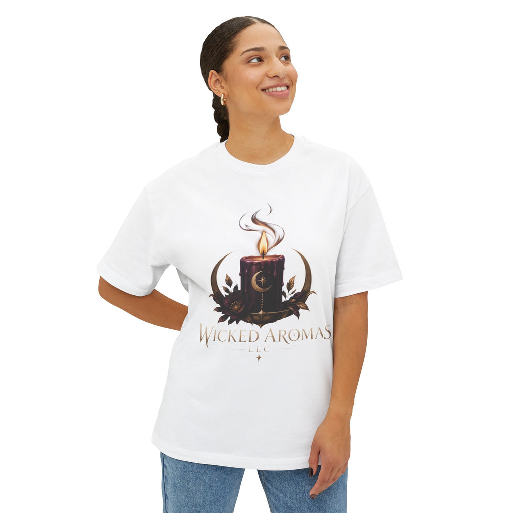 Wicked Aromas Gothic Candle Graphic T-Shirt