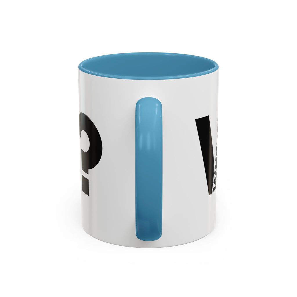 What the F? Fish Pun Coffee Mug