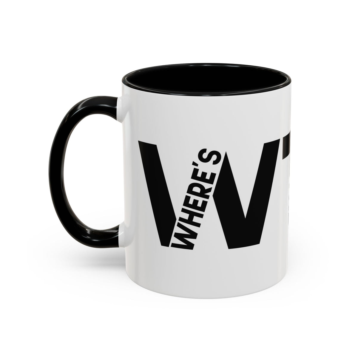 What the F? Fish Pun Coffee Mug