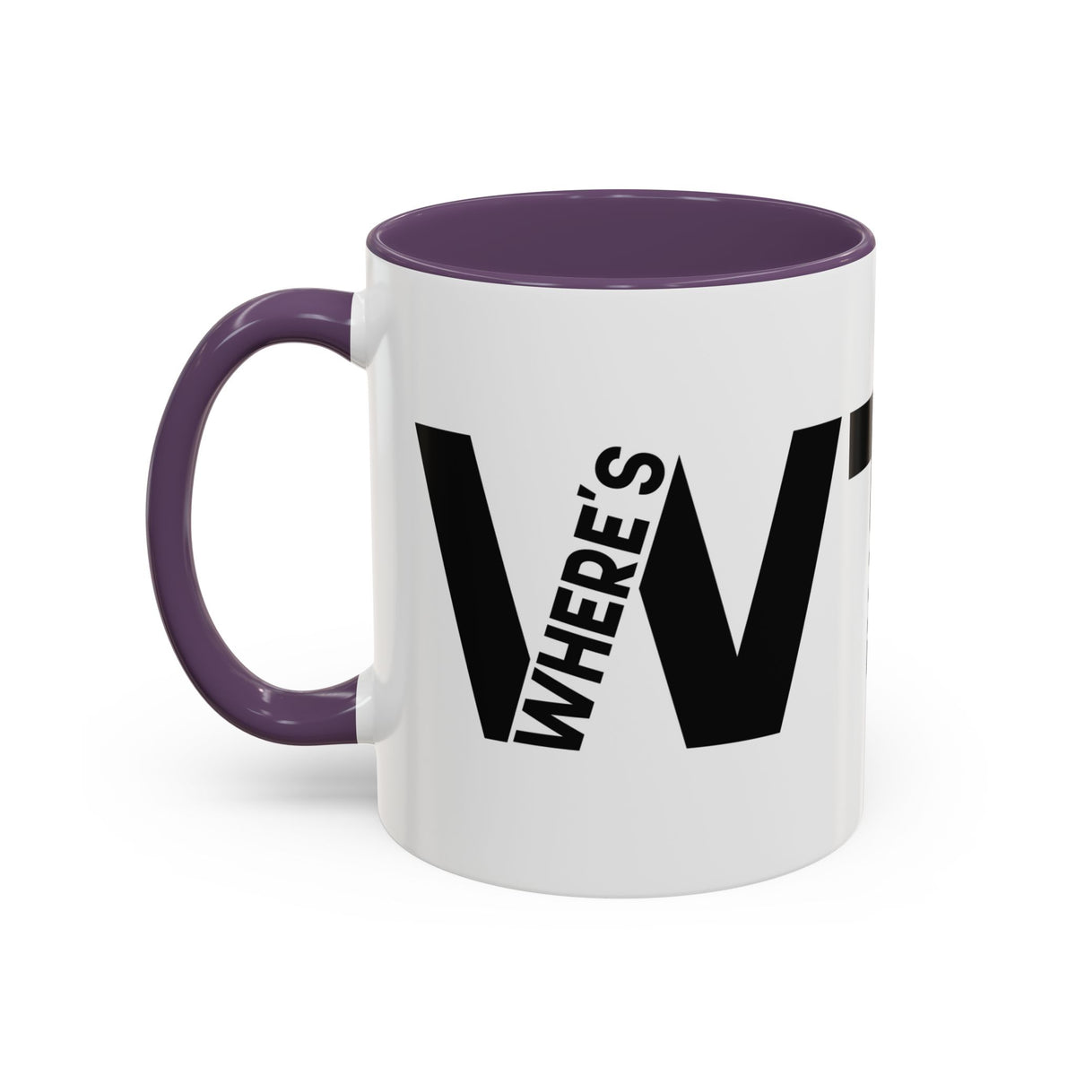 What the F? Fish Pun Coffee Mug