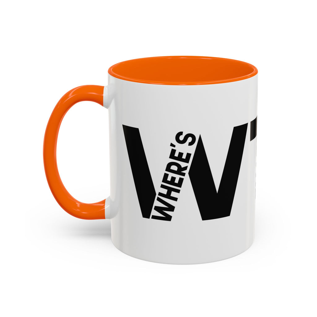 What the F? Fish Pun Coffee Mug