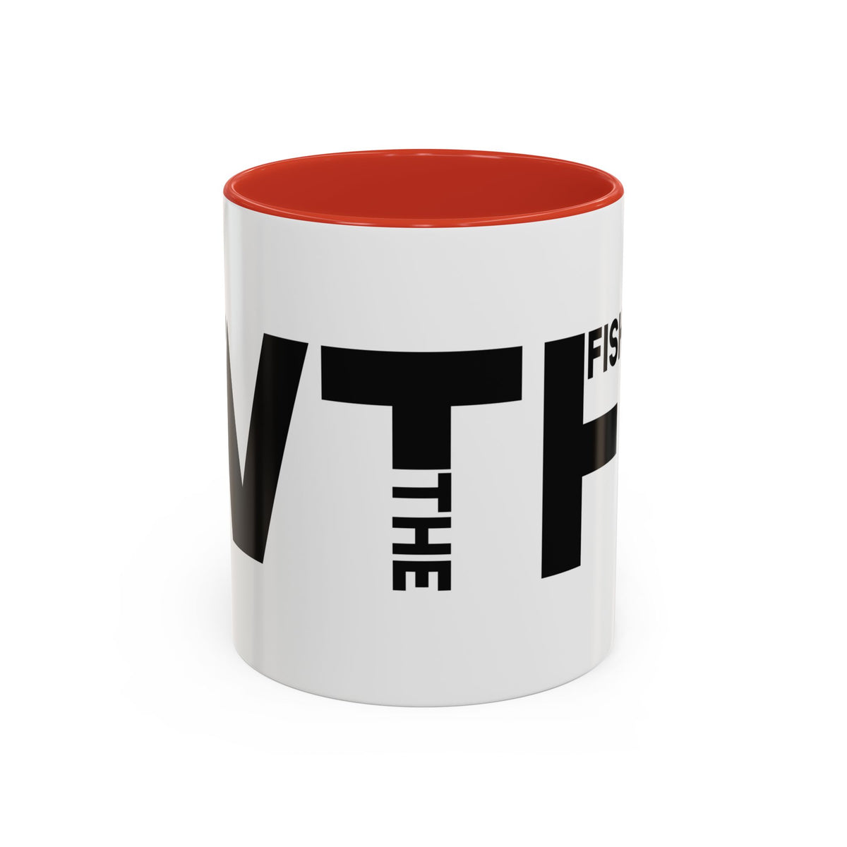 What the F? Fish Pun Coffee Mug