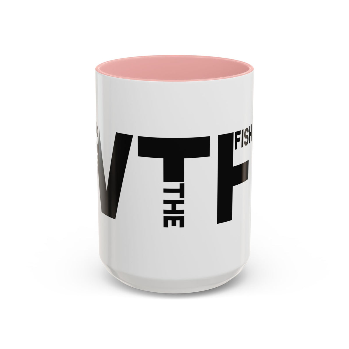 What the F? Fish Pun Coffee Mug