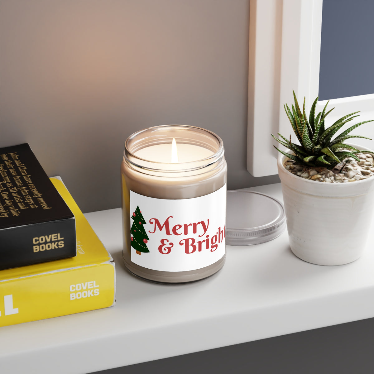 Merry & Bright Christmas Scented Soy Candle