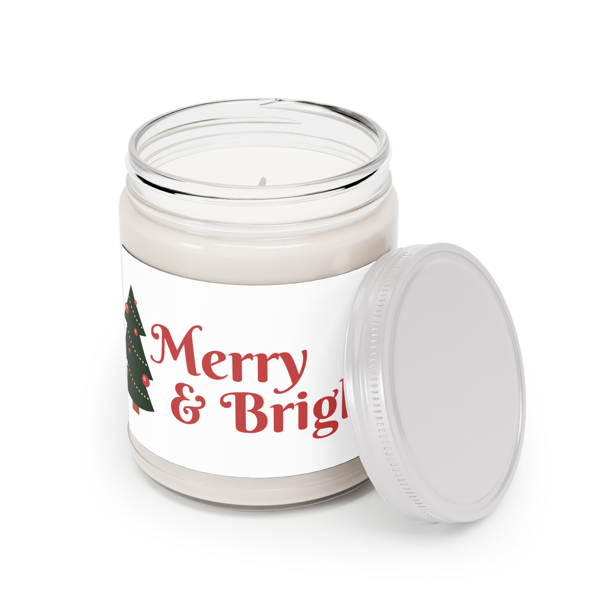 Merry & Bright Christmas Scented Soy Candle
