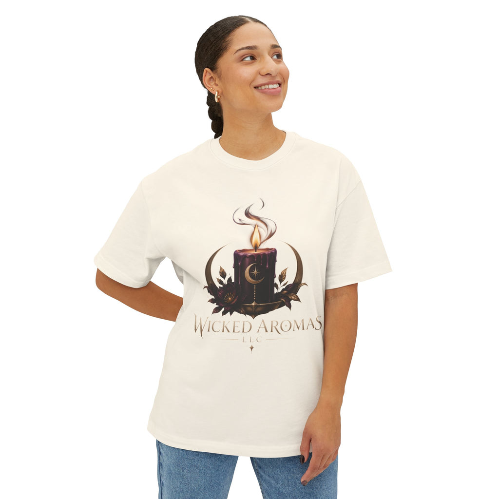 Wicked Aromas Gothic Candle Graphic T-Shirt
