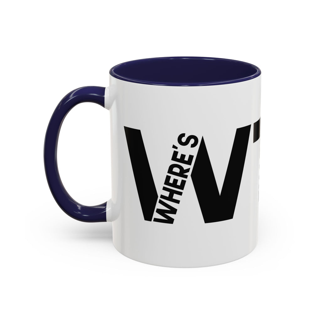 What the F? Fish Pun Coffee Mug