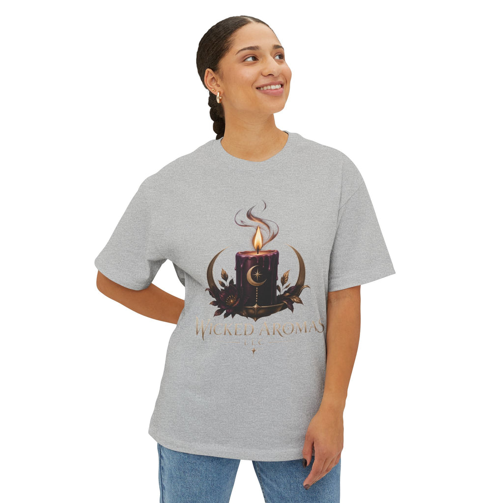 Wicked Aromas Gothic Candle Graphic T-Shirt
