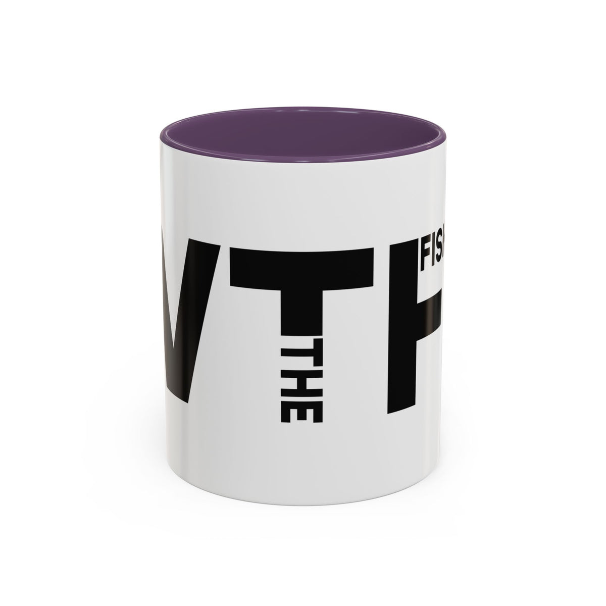 What the F? Fish Pun Coffee Mug