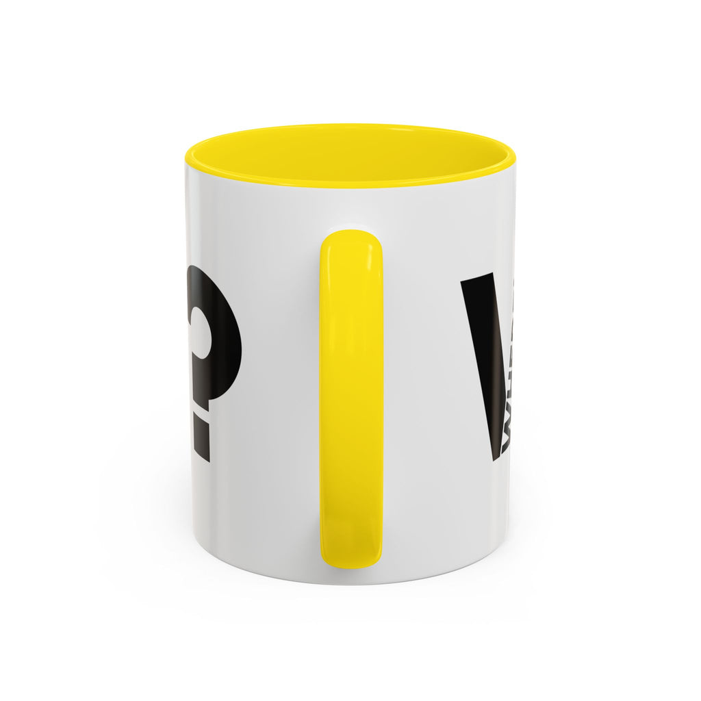 What the F? Fish Pun Coffee Mug