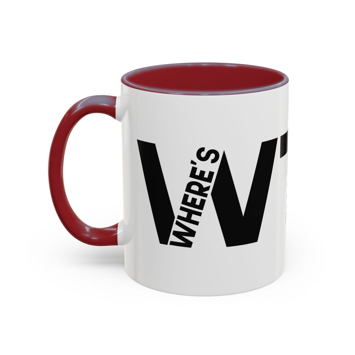 What the F? Fish Pun Coffee Mug