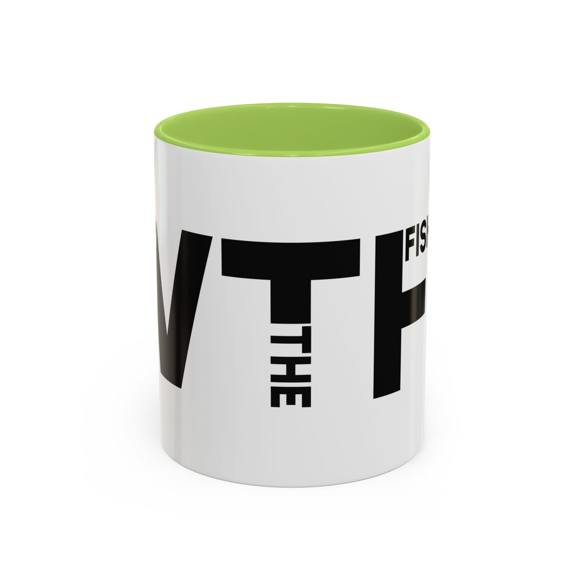 What the F? Fish Pun Coffee Mug