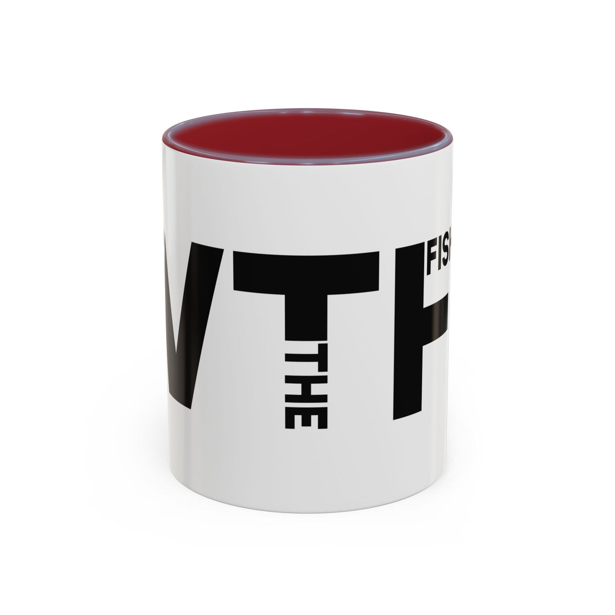 What the F? Fish Pun Coffee Mug