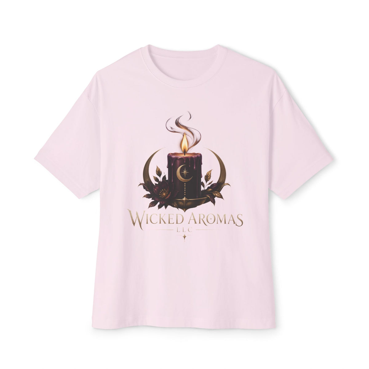 Wicked Aromas Gothic Candle Graphic T-Shirt