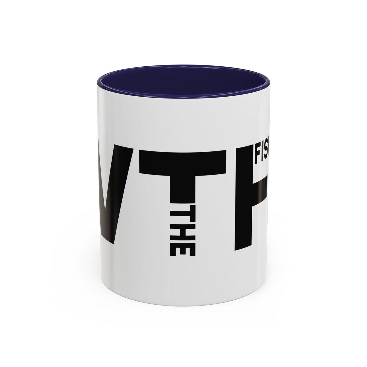 What the F? Fish Pun Coffee Mug