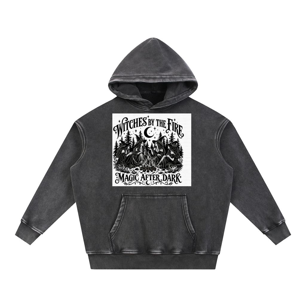 Snow Wash Fleece Oversize Hoodie – Wicked Aromas LLC